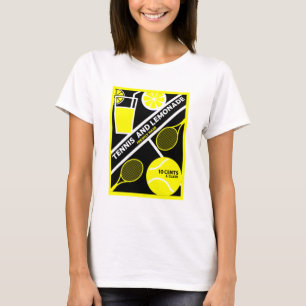 Jugador de tenis de hierba camiseta de arte gráfic