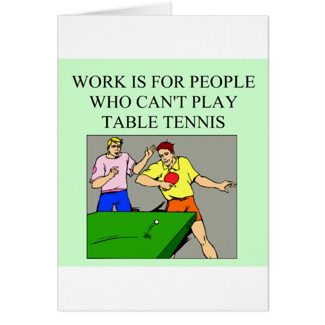 jugador de tenis de mesa (Frente)