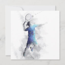 JUGADOR DE TENIS - Invitación