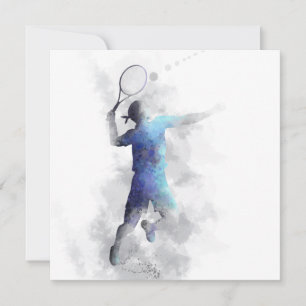 JUGADOR DE TENIS - Invitación