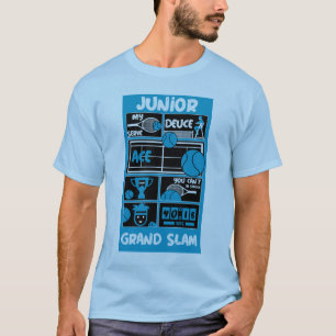Jugador de tenis junior camiseta