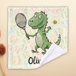 Jugador de Tenis T-Rex Adorable Personalizado