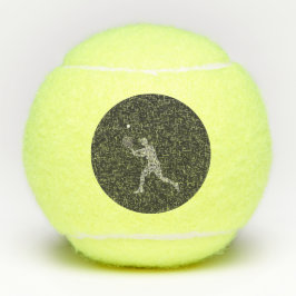 Jugador de Tennis Positions Bolas Divertido juego 
