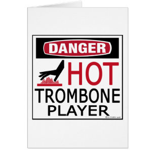 Jugador de Trombone caliente