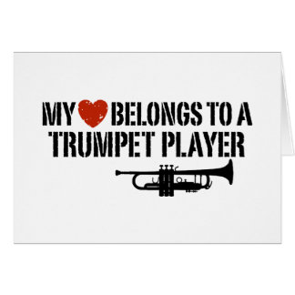 Jugador de trompeta de mi corazón