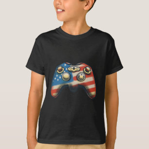 Jugador De Videojuego De Camisetas De Julio Niños
