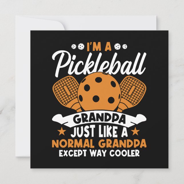Jugador del abuelo de Guay Pickleball (Anverso)