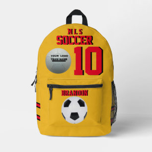 Jugador, número nombre equipo mochilas de fútbol B
