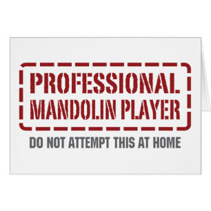 Jugador profesional de la mandolina