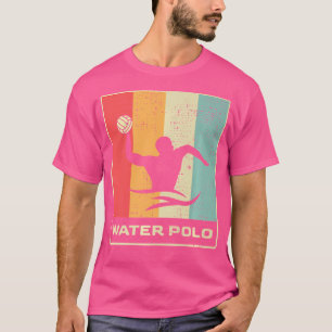 Jugador Retro De Polo De Agua En Funny Polo De Agu