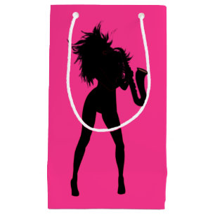 Jugadora saxofoniana Bolsa de regalo Elegir color