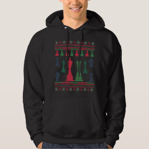 Jugadores de ajedrez Navidades feos suéter