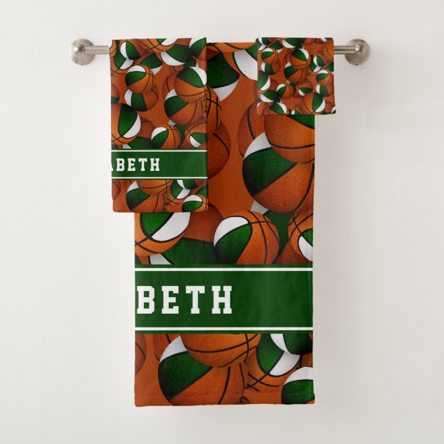 jugadores de baloncesto chicas colores del equipo  (In situ)