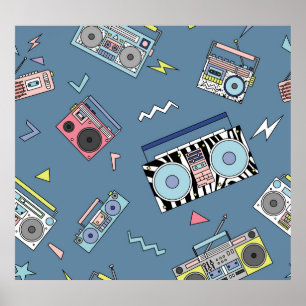 Jugadores de Cassette Vintage: Arte retro sin prob