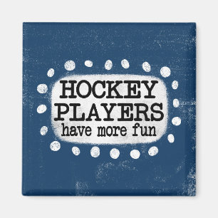 Jugadores de hockey tienen más imán divertido de r