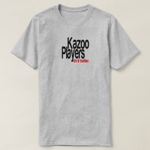 Jugadores de Kazoo hacen mejor camiseta de Chiste