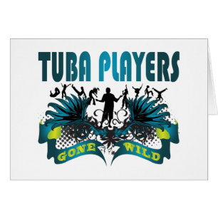 Jugadores de la tuba idos salvajes
