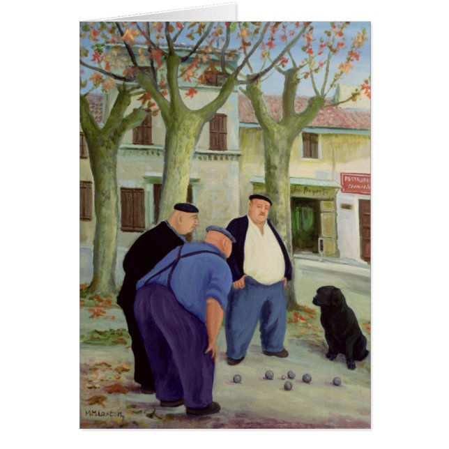 Jugadores de los Boules (Frente)