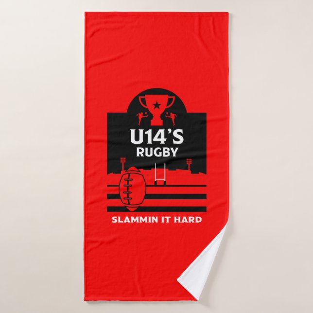 Jugadores de Rugby Junior U14 (Toalla de baño)