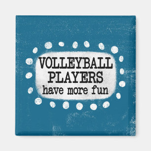 Jugadores De Voleibol Tienen Más Imán Divertido