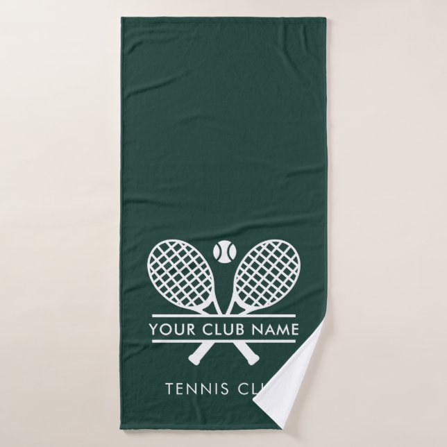 Jugadores del equipo de tenis de moda Green Swag (Toalla de baño)