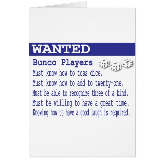 jugadores queridos del bunco (Frente)