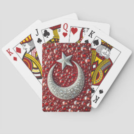 Jugando cartas con colores turcos