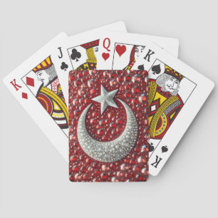 Jugando cartas con colores turcos