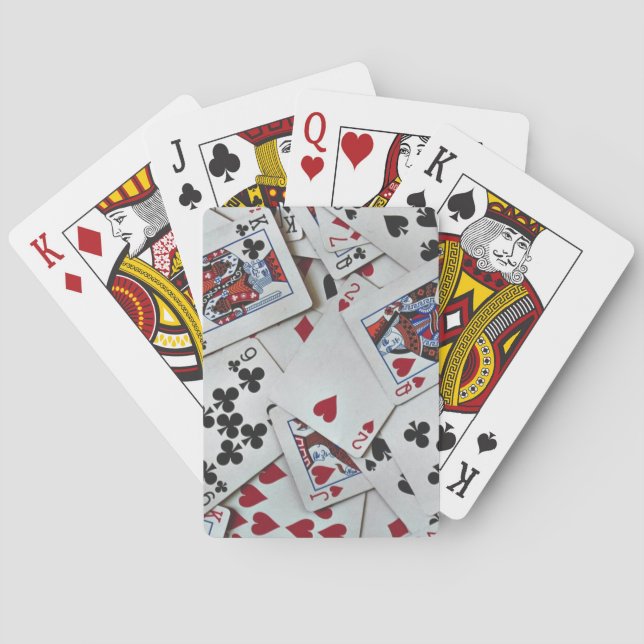Jugando cartas Juegos de póquer Reina Rey (Reverso)