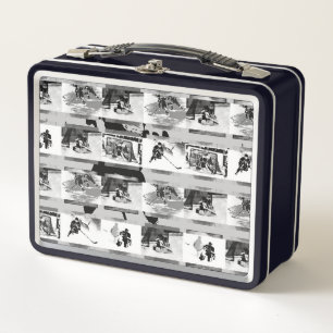 Jugando Hockey - Jugadores de Hockey sobre Hielo