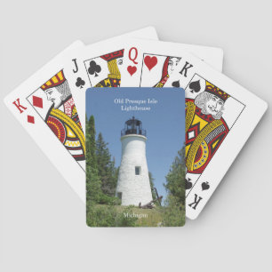 Jugar a las antiguas cartas del Faro Presque Isle