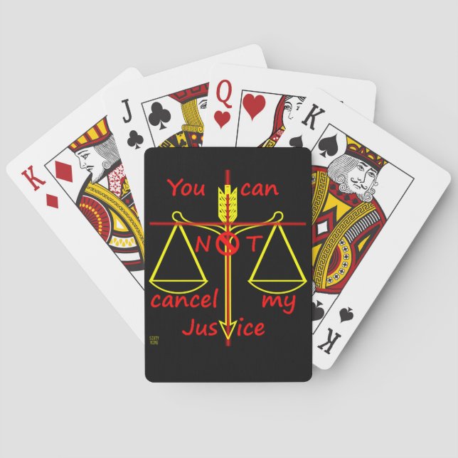 jugar a las cartas "CANCELAR JUSTICIA" (Reverso)