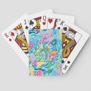 Jugar a las cartas en gráfico elegante