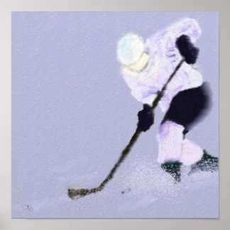 Jugar al arte del hockey sobre hielo