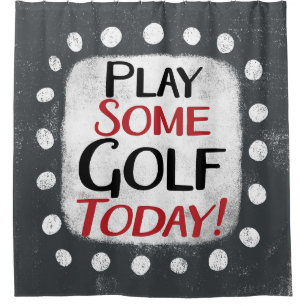 Jugar al golf hoy Cortina de ducha