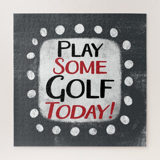 Jugar al Golf Today Jigsaw Puzzle (Vertical)