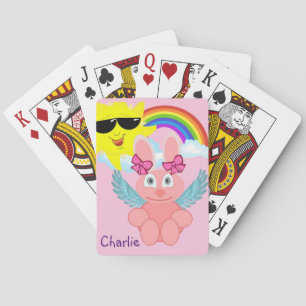 Jugar al sol arcoiris del conejo de cartas