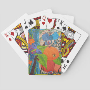 Jugar cartas de manera feliz