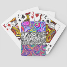 Jugar cartas en abstracto