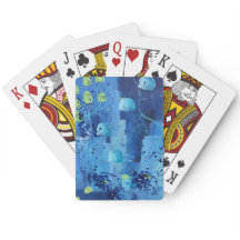 Jugar cartas en el diseño de medusas