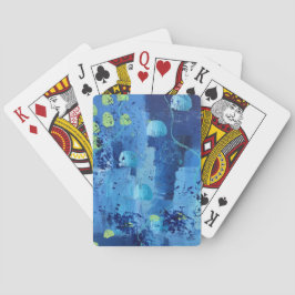 Jugar cartas en el diseño de medusas