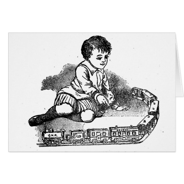 Jugar con el tren (Anverso (Horizontal))