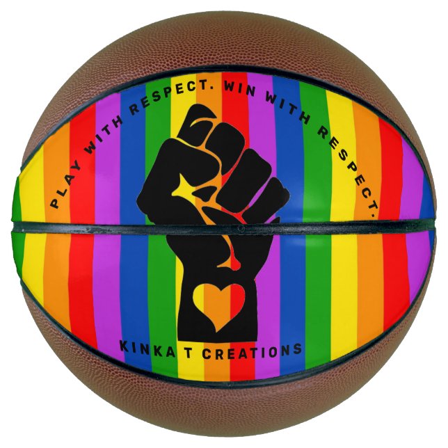 Jugar con respeto. Ganar Con Respeto. Pelota de ba (Anverso)