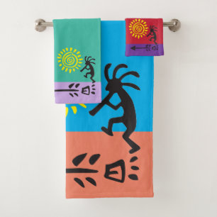 Jugar con tus colores norteamericanos Kokopelli