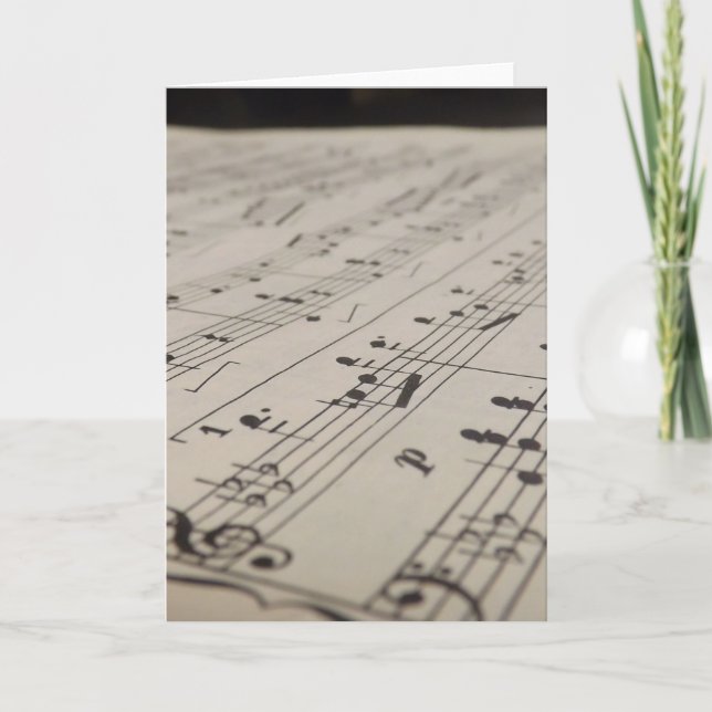 Jugar con una tarjeta de saludo de canción (Anverso)