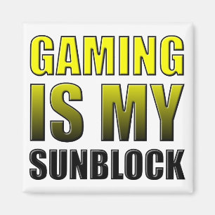 Jugar Es Mi Bloqueador Solar Imán De Nevera Divert