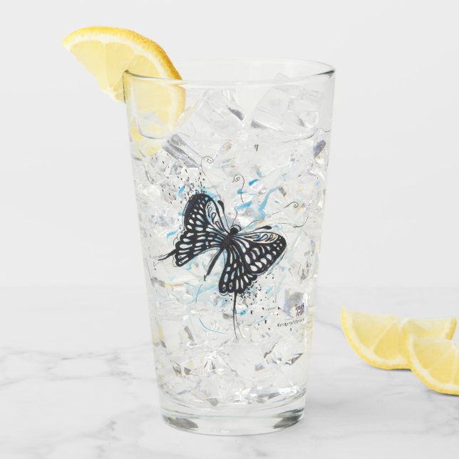 Jugo, agua, glúteo negro mariposa (Anverso (hielo))