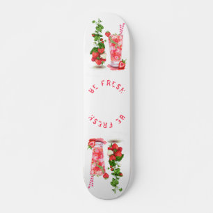 Jugo de fresa Guay Bebida Frutos Skateboard