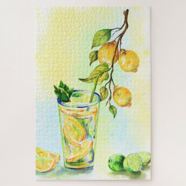 Jugo de limón Guay Bebe Lemonade Jigsaw Puzzle (Vertical)