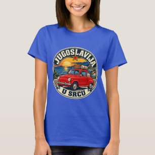 Jugoslavija U Srcu - Fico Yugoslavia Camiseta Vint